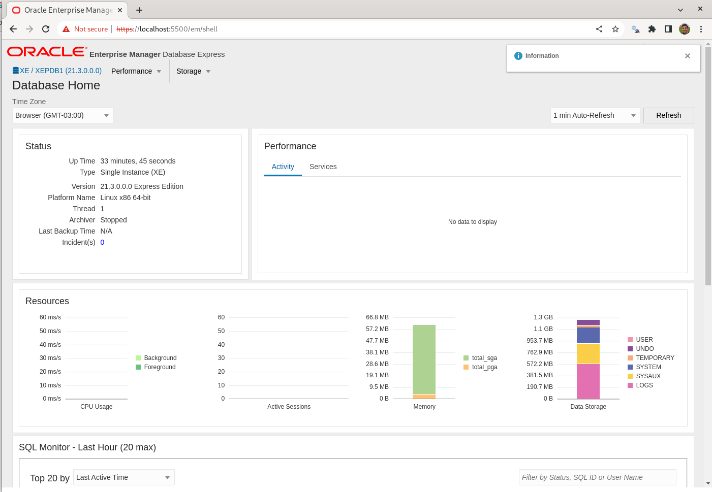 Oracle Enterprise Manager